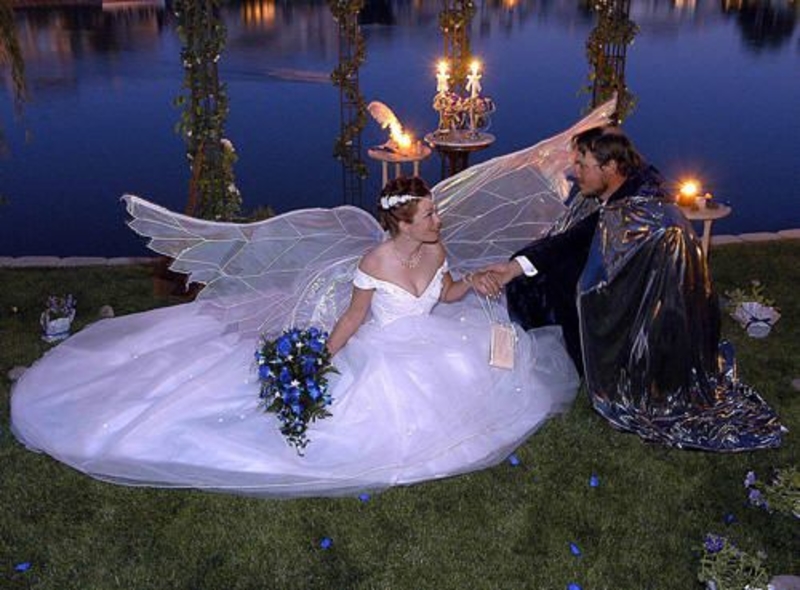 Literal Fairytale Wedding