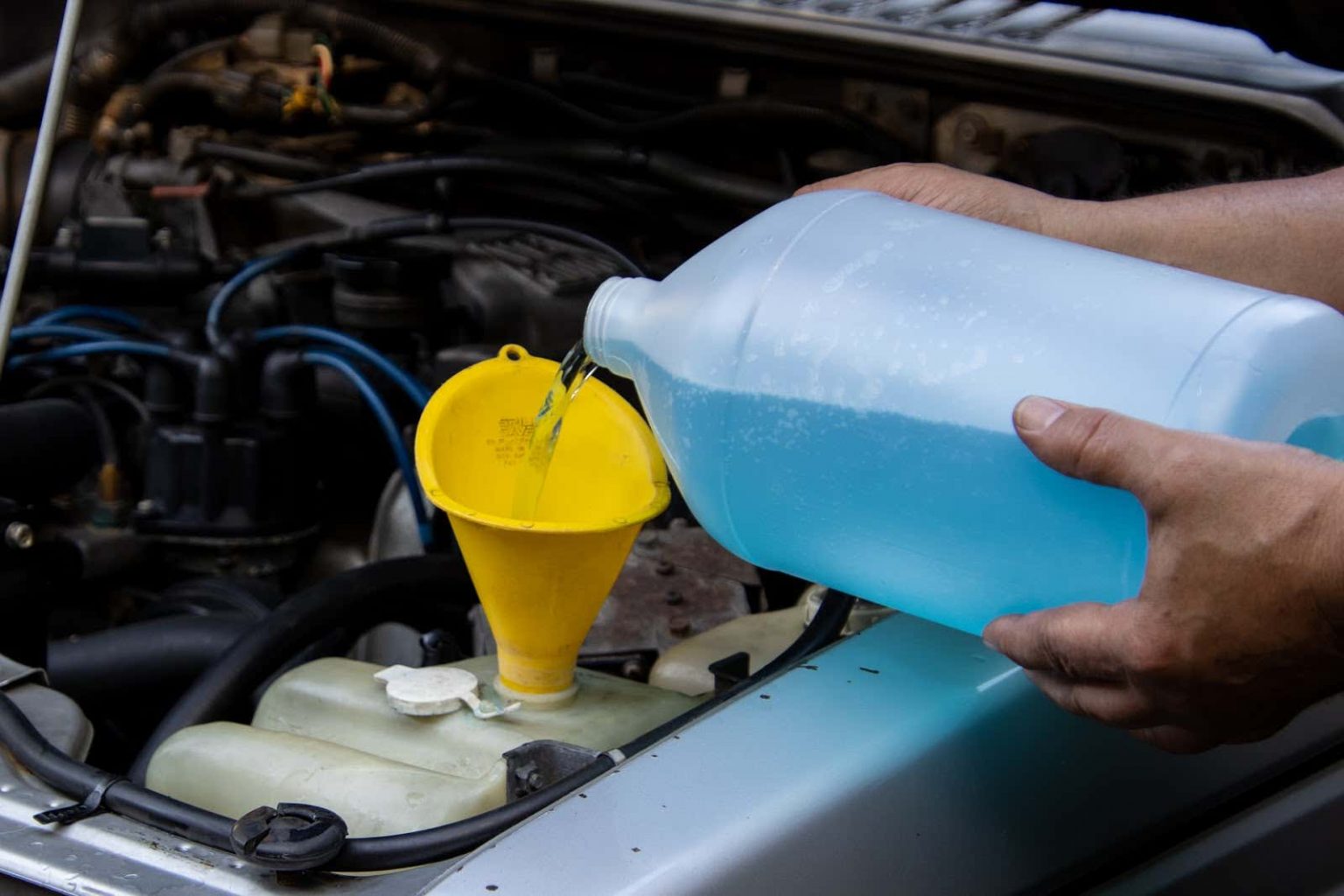 Avoid Windshield Washer Fluid