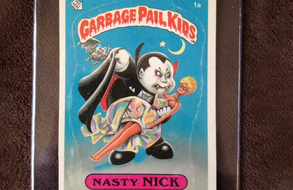 Garbage Pail Kid Nasty Nick #1A