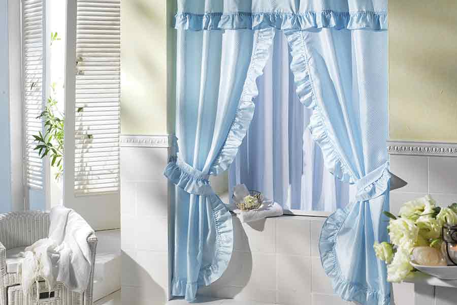 Shower Curtain Ruffles