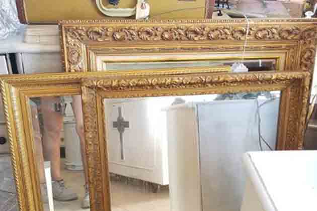 Gold Framed Mirrors