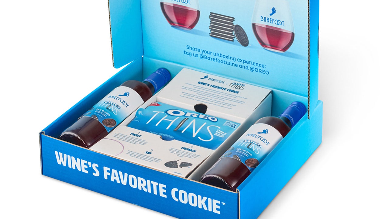 Each Delivery Comes With Two Bottles And A Package Of Oreo Thins