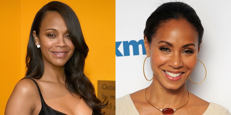 Zoe Saldana And Jada Pinkett Smith