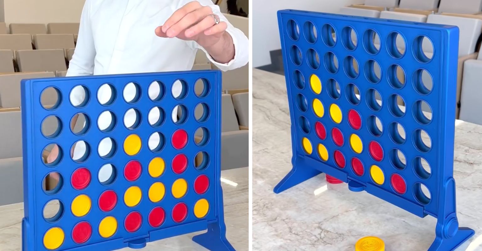 Connect 4 Made Out Of Chocolate