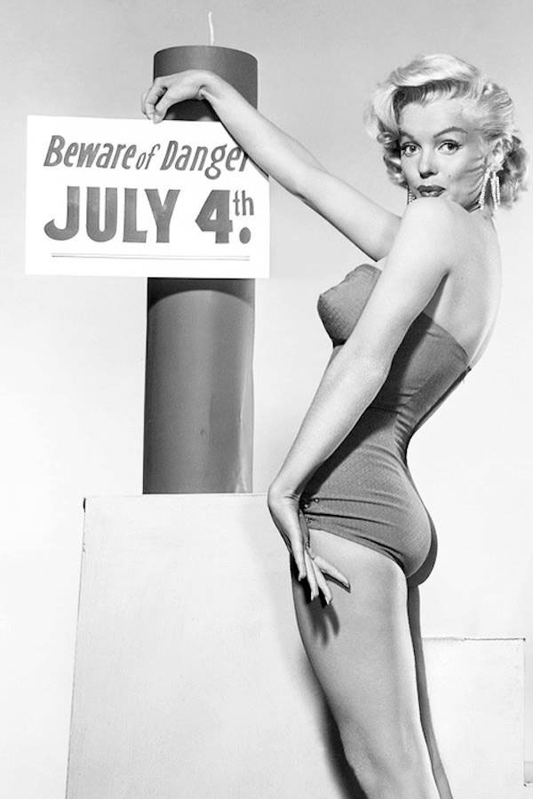 1950s - Marilyn Monroe Fireworks Safety Ad