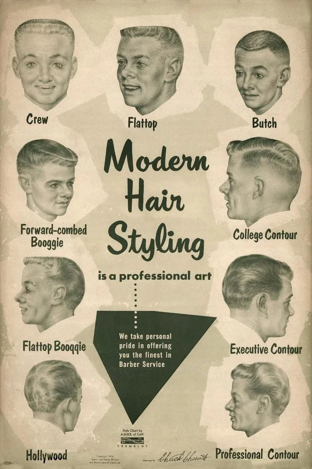 1950s - Modern Hair Styling