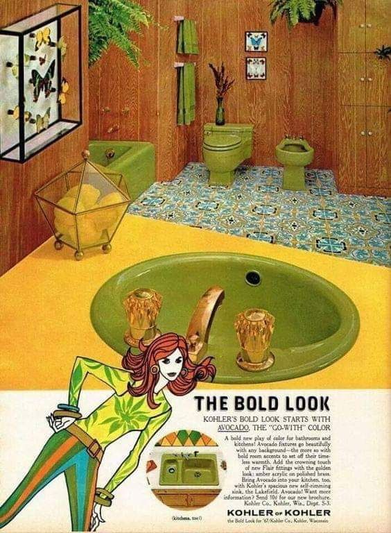 1960s - Kohler Bathroom Fixtures