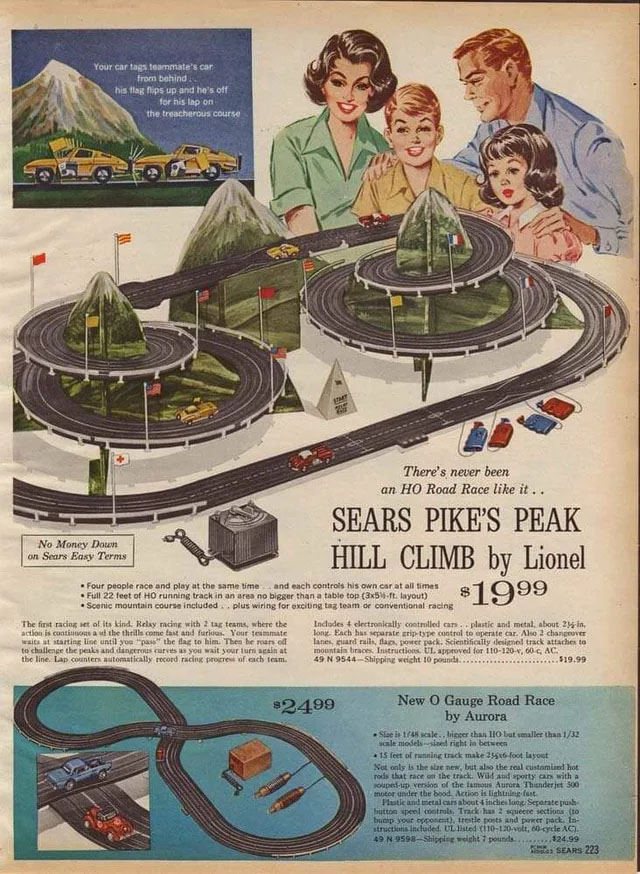 1960s - Sears Pikes Peak Hill Climb (Lionel)