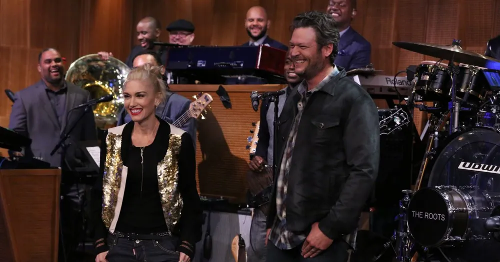 Blake Shelton and Gwen Stefani