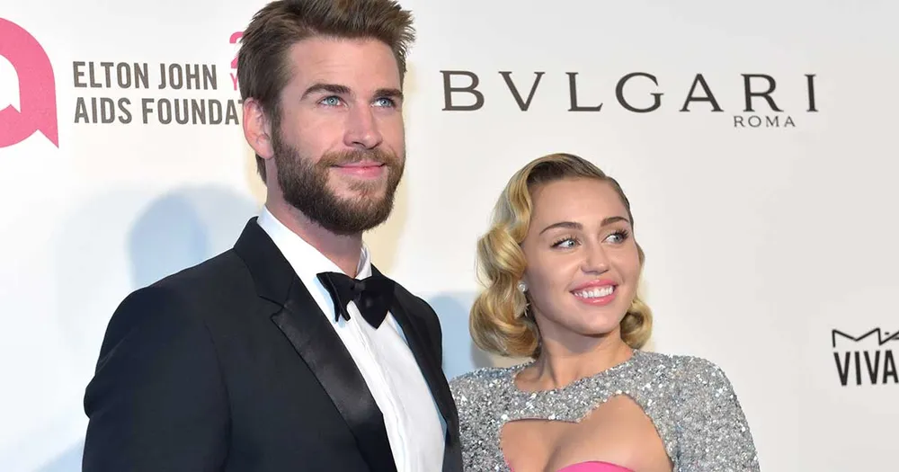 Liam Hemsworth and Miley Cyrus