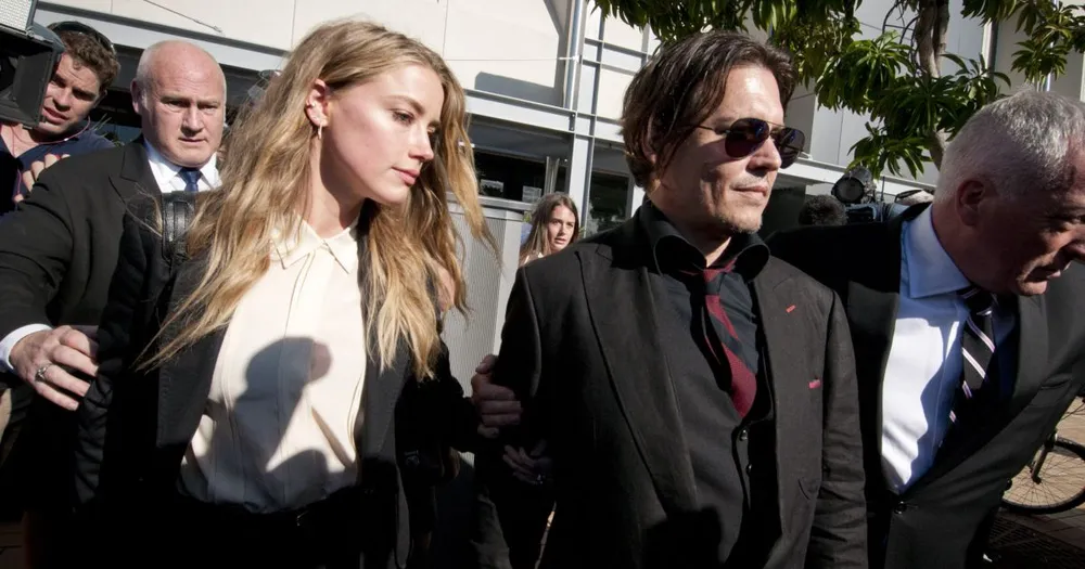 Amber Heard and Johnny Depp