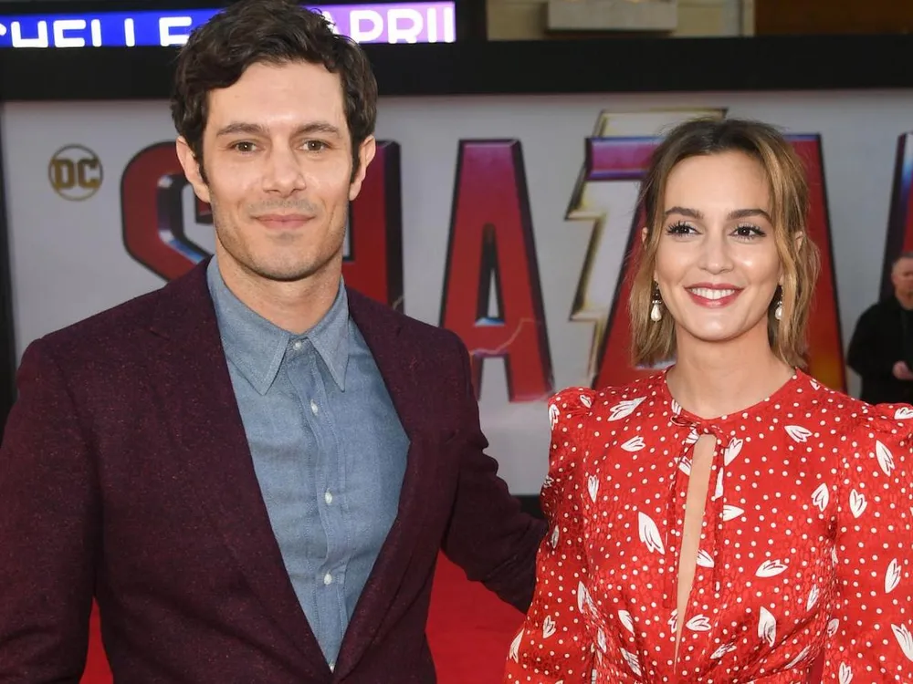 Leighton Meester and Adam Brody