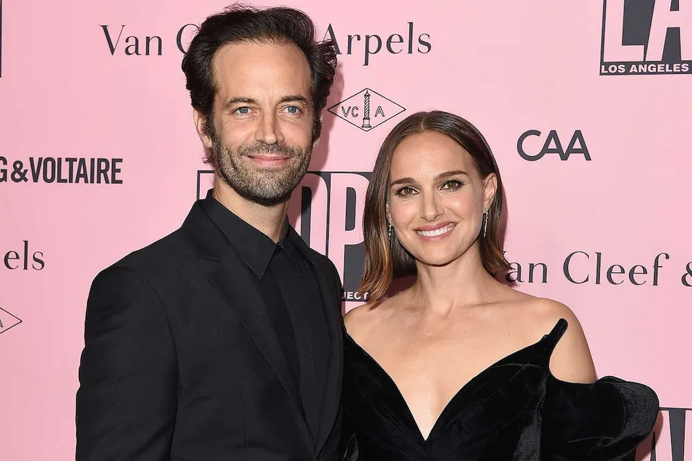 Benjamin Millepied and Natalie Portman